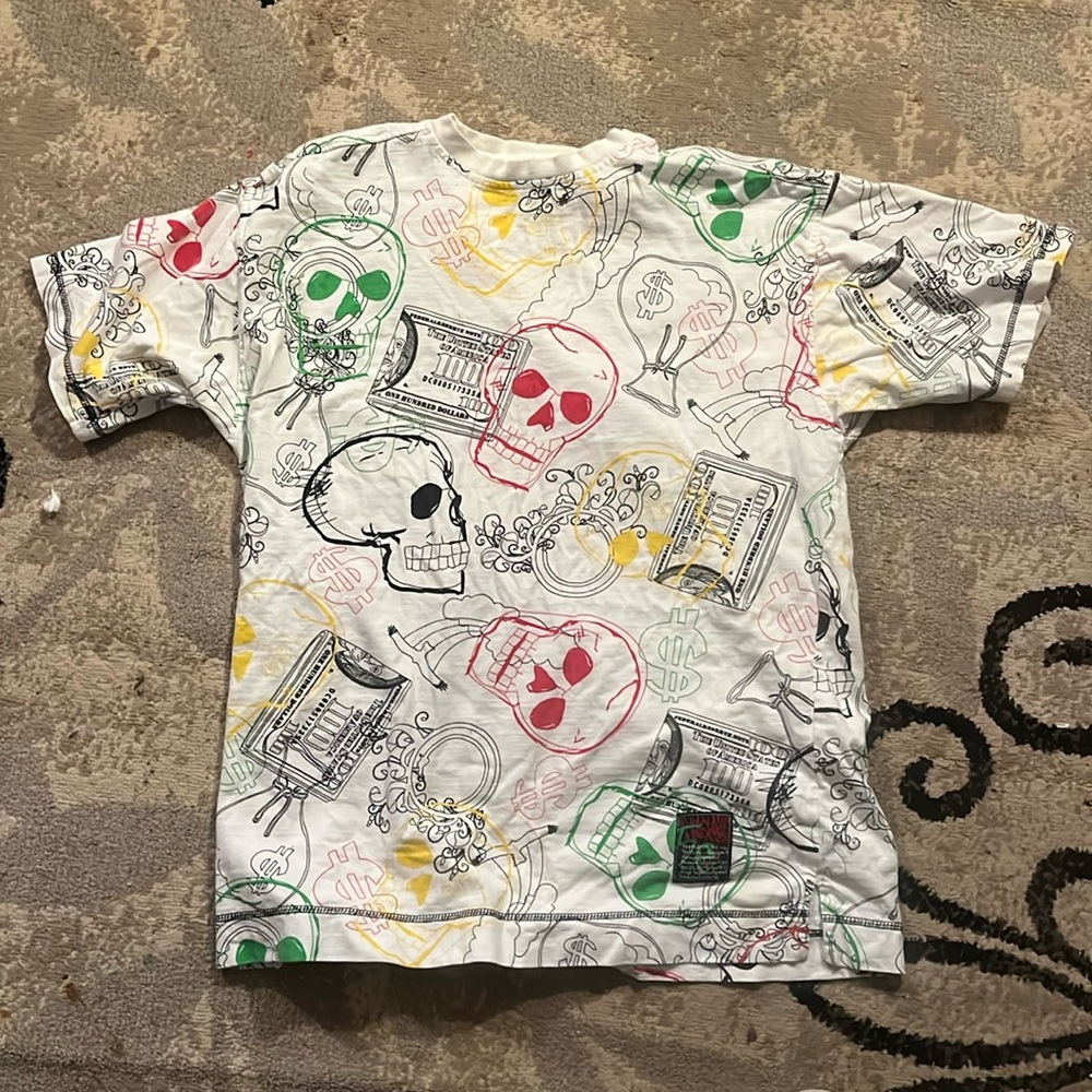 Skull y2k Xl graphic T
